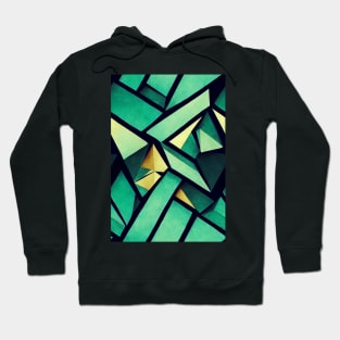 Jewel Pattern - Green Emerald, for a bit of luxury in your life! #5 Hoodie